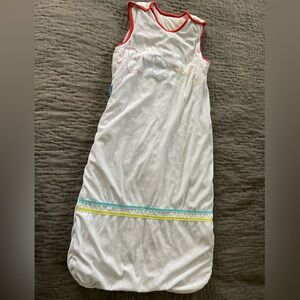 Gro Bag Sleep Sack 2.5 TOG White Red Elephants 18-36 Months Toddler Pajamas